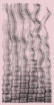 Wavy lines bold brush stroke with. Hand drawn distress damaged edge. Grainy black bold art brush strokes texture with small dots. background for posters, art background.
