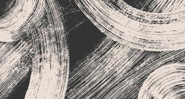 Spiral texture brush stroke. Grainy bold brush strokes texture with scattered tiny dots. distress damaged edge old banner with spiral bold line. Art retro background. vector