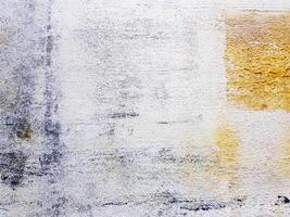 Art and Colorful white, yellow, black, brown in acrylic painted style on canvas frame. Abstract wallpaper and background concept. photo