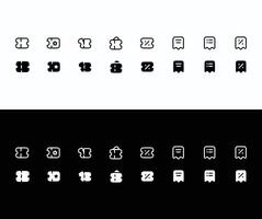 Card set icons card settings, credit card, card alert, icon set vector