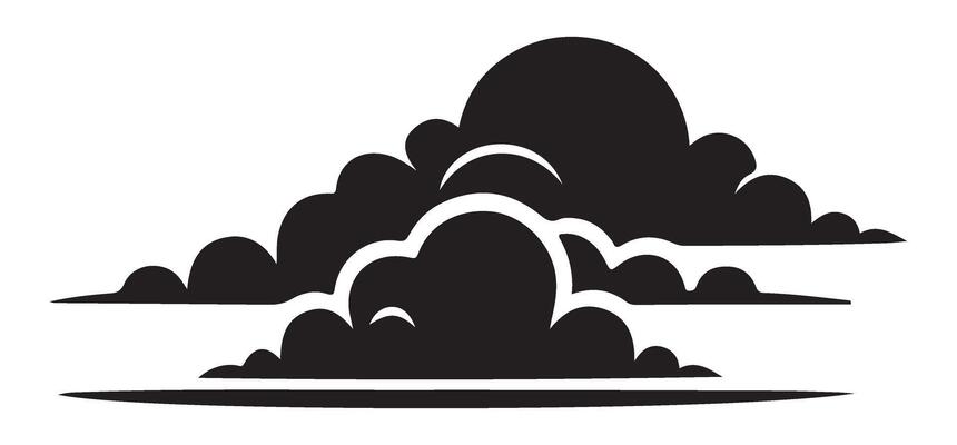 Multi Layered Clouds Weather Illustration A Stunning Design for Sky