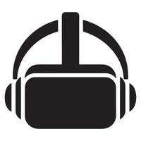 Cutting Edge Virtual Reality Headset for Audio Visual Experiences vector
