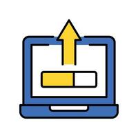 Game Application filled outline icon. EPS 10 file vector