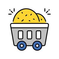 Haystack v ector filled outline icon. EPS 10 file vector