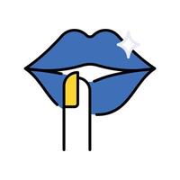 Secret filled outline icon. EPS 10 file vector