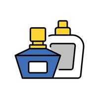 Perfume filled outline icon. EPS 10 file vector