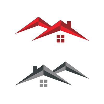 Set Roof of Real Estate Logo Template Illustration Design. EPS 10.
