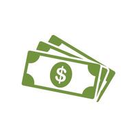 Stacked Money Icon Logo Template Illustration Design. EPS 10. vector