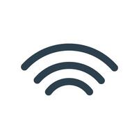 Signal Lines Icon Logo Template Illustration Design. EPS 10. vector