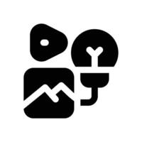 creative glyph icon. Strong and solid icon for websites, mobile interfaces, presentations, and visual branding. High quality and easy to edit. vector