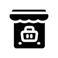 digital merchandising glyph icon. Strong and solid icon for websites, mobile interfaces, presentations, and visual branding. High quality and easy to edit. vector