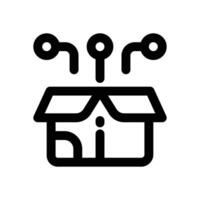 digital product line icon. Clean and minimalist icon for websites, mobile apps, presentations, and logos. Fully scalable and customizable for any project. vector
