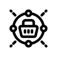 sales line icon. Clean and minimalist icon for websites, mobile apps, presentations, and logos. Fully scalable and customizable for any project. vector