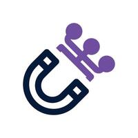inbound marketing dual tone icon. Sleek and modern icon for websites, mobile apps, marketing materials, and corporate design. Fully scalable and ready to use. vector