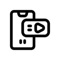 player line icon. Clean and minimalist icon for websites, mobile apps, presentations, and logos. Fully scalable and customizable for any project. vector