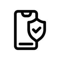 payment security line icon. Clean and minimalist icon for websites, mobile apps, presentations, and logos. Fully scalable and customizable for any project. vector