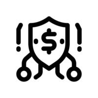 security line icon. Clean and minimalist icon for websites, mobile apps, presentations, and logos. Fully scalable and customizable for any project. vector