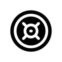 weight glyph icon. Strong and solid icon for websites, mobile interfaces, presentations, and visual branding. High quality and easy to edit. vector