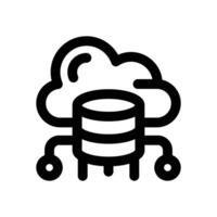 provider line icon. Clean and minimalist icon for websites, mobile apps, presentations, and logos. Fully scalable and customizable for any project. vector