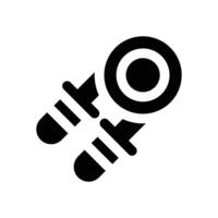 hand grip glyph icon. Strong and solid icon for websites, mobile interfaces, presentations, and visual branding. High quality and easy to edit. vector