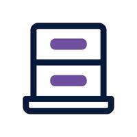 jumping box dual tone icon. Sleek and modern icon for websites, mobile apps, marketing materials, and corporate design. Fully scalable and ready to use. vector