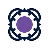 life sever dual tone icon. Sleek and modern icon for websites, mobile apps, marketing materials, and corporate design. Fully scalable and ready to use. vector