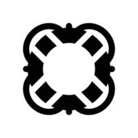 life sever glyph icon. Strong and solid icon for websites, mobile interfaces, presentations, and visual branding. High quality and easy to edit. vector