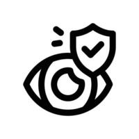 preventive line icon. Clean and minimalist icon for websites, mobile apps, presentations, and logos. Fully scalable and customizable for any project. vector