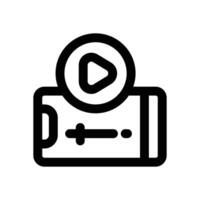 tutorial line icon. Clean and minimalist icon for websites, mobile apps, presentations, and logos. Fully scalable and customizable for any project. vector