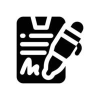 digital signature glyph icon. Strong and solid icon for websites, mobile interfaces, presentations, and visual branding. High quality and easy to edit. vector