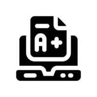 score glyph icon. Strong and solid icon for websites, mobile interfaces, presentations, and visual branding. High quality and easy to edit. vector