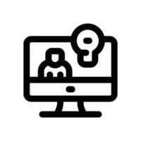 knowledge line icon. Clean and minimalist icon for websites, mobile apps, presentations, and logos. Fully scalable and customizable for any project. vector