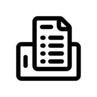 test line icon. Clean and minimalist icon for websites, mobile apps, presentations, and logos. Fully scalable and customizable for any project. vector