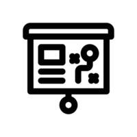 strategy line icon. Clean and minimalist icon for websites, mobile apps, presentations, and logos. Fully scalable and customizable for any project. vector