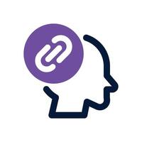 restrict dual tone icon. Sleek and modern icon for websites, mobile apps, marketing materials, and corporate design. Fully scalable and ready to use. vector