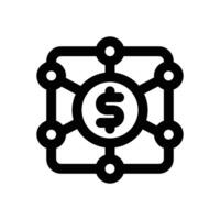 passive income line icon. Clean and minimalist icon for websites, mobile apps, presentations, and logos. Fully scalable and customizable for any project. vector