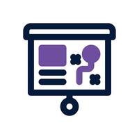 strategy dual tone icon. Sleek and modern icon for websites, mobile apps, marketing materials, and corporate design. Fully scalable and ready to use. vector