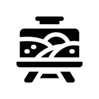 canvas glyph icon. Strong and solid icon for websites, mobile interfaces, presentations, and visual branding. High quality and easy to edit. vector