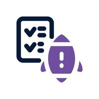 project launch dual tone icon. Sleek and modern icon for websites, mobile apps, marketing materials, and corporate design. Fully scalable and ready to use. vector