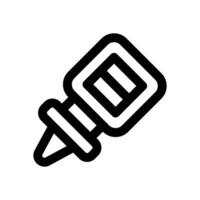 glue line icon. Clean and minimalist icon for websites, mobile apps, presentations, and logos. Fully scalable and customizable for any project. vector