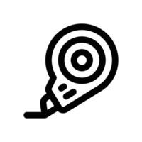 correction tape line icon. Clean and minimalist icon for websites, mobile apps, presentations, and logos. Fully scalable and customizable for any project. vector