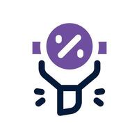 filter dual tone icon. Sleek and modern icon for websites, mobile apps, marketing materials, and corporate design. Fully scalable and ready to use. vector
