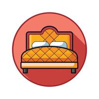 Elegant Ultra Cozy Quilted Comforter Design vector