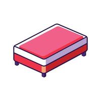 Chic Ultra Soft Plush Mattress for Comfortable Sleep vector