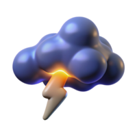 serene artistic A lightning strike in the night sky, dramatic lighting, realistic rendering exclusive png