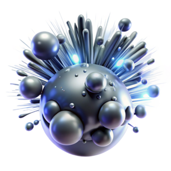 imponerande klassisk en kaotisk explosion av partiklar och ljus spår i en Häftigt, enfärgad palett, belyst förbi pulserande, rytmisk ljus, i en futuristisk, cyberpunk stil hög kvalitet png