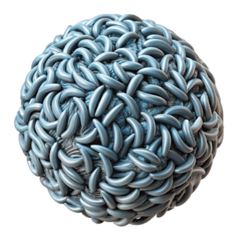 vibrante rústico un colegio de lepisma arremolinándose en un apretado pelota, creando un fascinante, resumen modelo detallado png