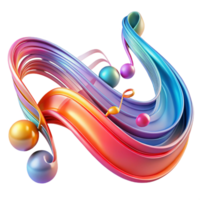 impressive traditional Abstract depiction of music, visualized as flowing streams of color and light, synchronized with rhythmic pulses, with a vibrant, dynamic aesthetic high resolution png