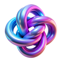 stunning contemporary Intertwined, glowing ribbons of light, forming intricate knots and patterns, with a vibrant, energetic aesthetic and sharp focus detailed png