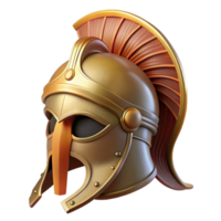 impressive abstract A close-up of an ancient Macedonian helmet, intricate details, soft lighting, realistic style, high quality png